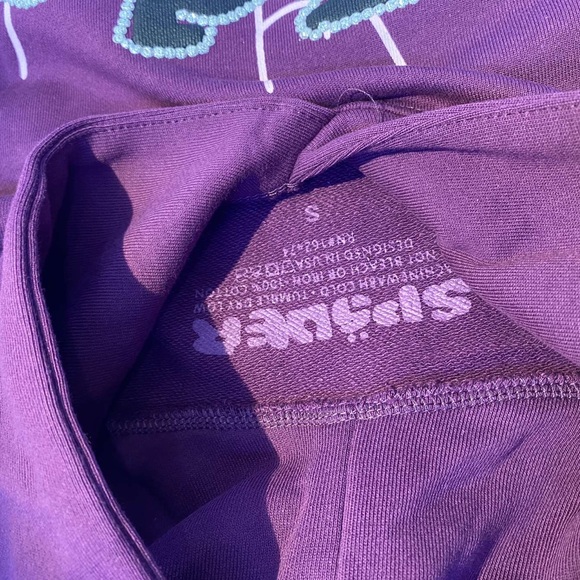 Spider Hoodie "Grape Rhinestone" Size S - Picture 3 of 4